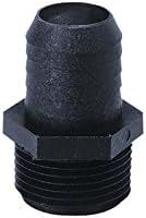 Norwesco® 80019 Polypropylene Hose Barb, 3/4 in Hose Barb x 1/2 in MPT