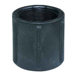Norwesco® 62242 Polypropylene Pipe Coupling, 3 in, SCH 80, Glass-Reinforced Polypropylene