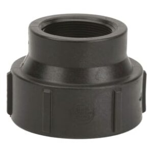 Polywest 25-RC300-200 Reducing Coupling, 3 x 2 in, FPT, Polypropylene
