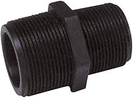 Norwesco® 62234 Reducing Pipe Nipple, 1 x 3/4 in, SCH 80, Glass Re-Enforced Polypropylene