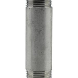 Boshart Industries SS316N-1250 Nipple, 1-1/4 in, MNPT, 5 in L, 316 Stainless Steel, SCH 40