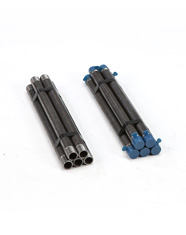 CB Supplies 427012480 Nipple, 1-1/4 in x 48 in, Black, Ready Cut