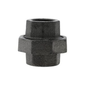 Boshart Industries BL3U-07 Black Malleable Iron Union, 3/4 in, FPT, 300 lb