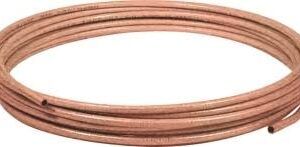 Fairview CT-4-25 Tubing, 1/4 in OD, Copper