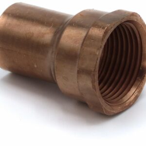 CB Supplies 100638015 Pressure Adapter, 1-1/2 in, FTG x FNPT, Copper