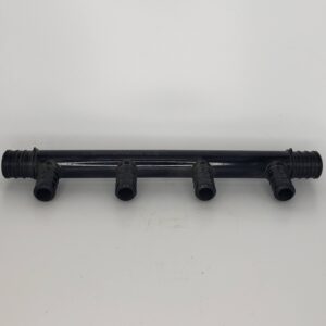 CB Supplies 8910070704 Poly Alloy Manifold, 3/4 in Inlet x 1/2 in Outlet, 4 Ports, Open