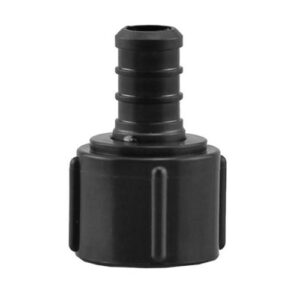 Boshart Industries 710P-FA05S Adapter, 1/2 in, PEX x FIP, Polyphenylsulfone, Black