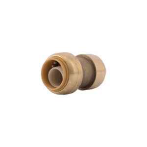 SharkBite® U057 Reducing Coupling, 3/4 x 5/8 in, 200 psi, Push-Fit, Brass