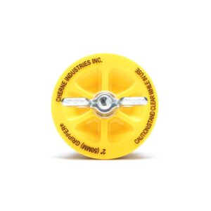 Cherne® 270229 Mechanical Plug, 2 in Pipe, 17 psi Working, Metal, Yellow