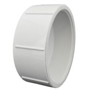 Lasco® 448050 Threaded Cap, 5 in, FPT, SCH 40, PVC