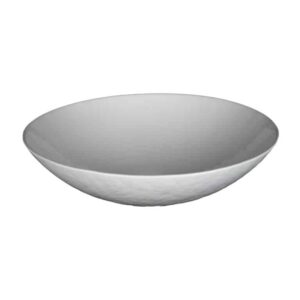 Native Trails MG1717-BO Verona Murano Vessel Sink, Circular Shape, 16-1/4 in Dia x 4-1/2 in H, Vessel Mounting, Glass, Bianco