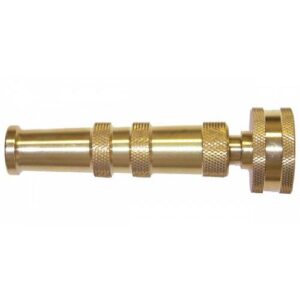 Fairview GHTN-GC Twist Adjustable Water Nozzle, 4-1/4 in L, Brass
