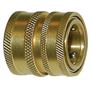 Green Line CST-GHTB CST Garden Hose Coupler, Straight-Through, Female Thread, Brass