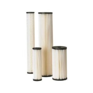 Pentek® 155001-43 Pleated Cellulose Cartridge, 10 in, 20 Microns