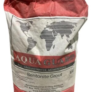 Baroid of Canada 101252551 AQUAGUARD® One-Sack Borehole Grouting Material, Sodium Bentonite Granules, 50lb Bag