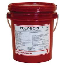 Baroid of Canada 1084618 POLY-BORE™ Stabilizing Agent, Polymer Powder, 20lbs