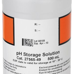 Hach® 2756549 pH Electrode Storage Solution, 500 mL, 6.4 pH