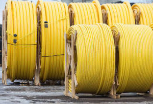 Polytubes 140608 PVC Gas Tubing, 2 in x 1969 ft, Yellow, DR-11, Sold by the Foot