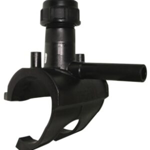 Plainsman 5963BU03020010 IPS Tapping Saddle, 2 x 1 in, IPS x CTS, Polyethylene, Black