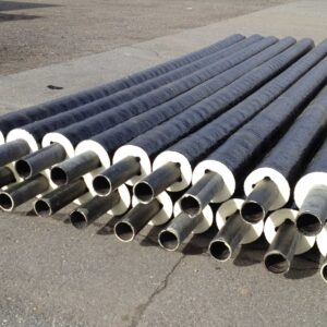 Approved Vendor 140950 Insulated Sewer Pipe, 4 in, PVC, Gasket End, SDR28, Heat-Trace Channel