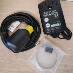 SJE-Rhombus® 1011421 Tank Alert AB Alarm System, 87 dB Sound, 10 ft Detection, Float Switch, Green LED, 120 VAC