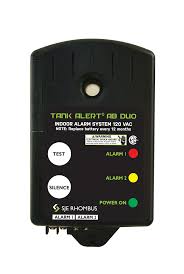 SJE-Rhombus® 1036378 Tank Alert TA AB DUO-01H Alarm System, 87 dB Sound, 10 ft Detection, Float Switch, Green/Red/Yellow LED, 120 VAC
