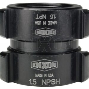 Dixon® N53-25W30T Female Rocker Lug Adapter, 2-1/2 x 3 in, Female Swivel WCT x Female NPT, Hardcoat Aluminum