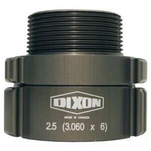 Dixon® N54-25B25F Rocker Lug Adapter, 2-1/2 x 2-1/2 in, Female (SW) BAT x Male NH, Hardcoat Aluminum