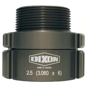Dixon® N54-25F25W Rocker Lug Adapter, 2-1/2 x 2-1/2 in, Female Swivel NH(NST) x Male Rigid WCT, Hardcoat Aluminum