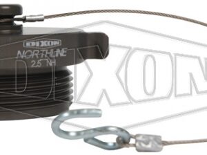 Dixon® PLUG250B-C Aluminum Plug, 2-1/2 in, Hardcoat Aluminum