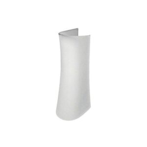 Gerber® G0029842 Maxwell Bathroom Pedestal, 27-3/4 in H x 8-3/16 in L x 8-11/16 in W, Vitreous China, White