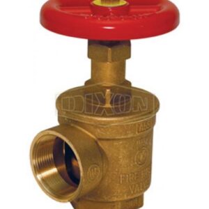 Dixon® AVF151 Global Angle Hose Valve, 1-1/2 in, FNPT, 300 psi, Brass Body