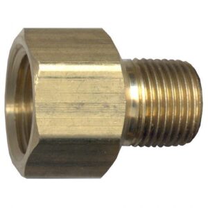 Fairview 120-DB Adapter, 1/2 x 1/4 in, MNPT x FNPT, Brass