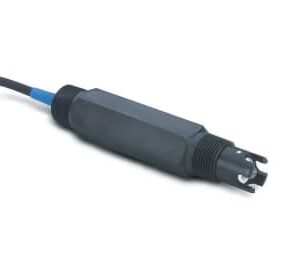 Hach® PC1R1N Combination pH Electrode, 33 mm Dia x 149.9 mm L, 0 to 14 pH Measuring, 0 to 105 deg C