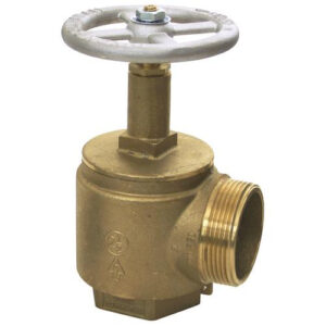 Dixon® AV250W-I Angle Valve, 2-1/2 in, FNPT x MWCT, 300 psi, Brass Body, Yellow
