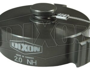Dixon® CAP250C-C Rocker Lug Cap, 2-1/2 in, NH, Aluminum