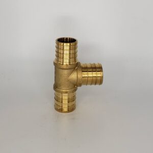 CB Supplies 784001005 Tee, 1/2 in, PEX, Brass, Lead-Free