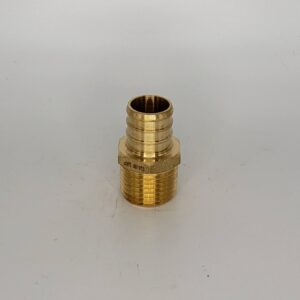 CB Supplies 784036043 Adapter, 3/4 x 1/2 in, PEX x MIP, Brass, Lead-Free