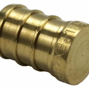 CB Supplies 784042005 Plug, 1/2 in, PEX, Brass, Lead-Free