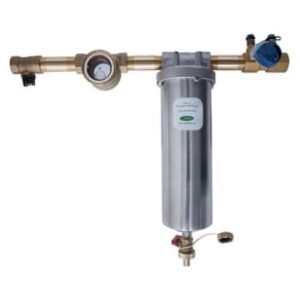 Axiom SFP-10 SFP Filter Housing, 1 to 10 gpm, 3/4 in Dia x 10 in H, 200 deg F