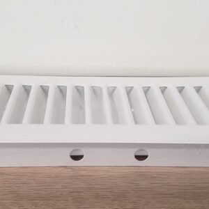 Imperial® RG0222 Metal Floor Registers, 3 x 10 in, Steel, White