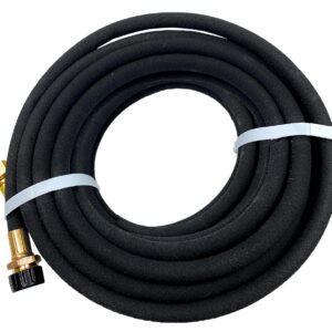 Fairview WHSK8BLK-50HLF Water Soaker Hose, 300 psi Working