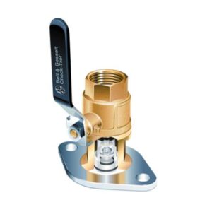 Bell & Gossett 101223LF Isolation Flange, 1-1/4 in, NPTF, 150 psi, Brass Body