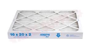 DAFCO 10384 Aerostar Pleated Air Filter, 16 x 20 x 2 in, MERV 8