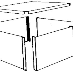 Metal-Pac C162060 Plenum, 16-1/2 x 20-1/4 in, 60 in Length