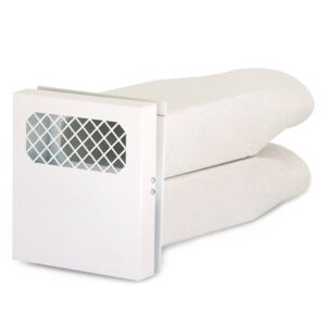 Fantech® 413640 Vent Hood, Metal, 8-1/6 in L x 8-5/8 in W x 21-1/2 in H, White