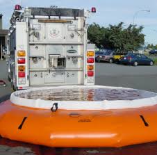 Flash Wildfire Services FF4500 Portable Forestry Water Tank with Foam Collar, 1000 imp gal