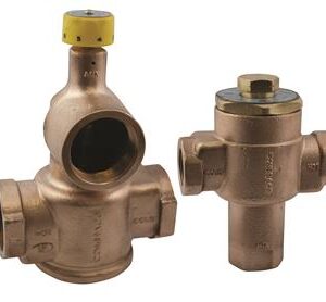 Apollo™ 34C10401 Thermostatic High Capacity Mixing Valve, 3/4 in, Bronze