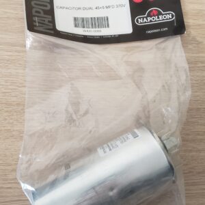 Continental W435-0068 Dual Run Capacitor, 45+5 MFD, 370 V