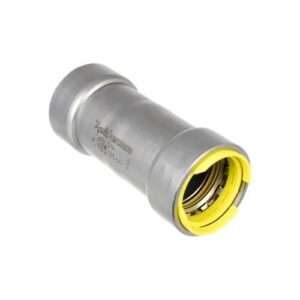 Apollo™ PWR7481375 401G PowerPress Gas Coupling Without Stop, 1 in, Press, Carbon Steel, HNBR, Grey